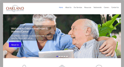 Desktop Screenshot of oaklandrehabcenter.com